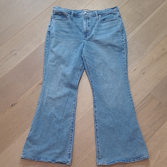 Madewell Perfect Vintage Flare Jean Women's sz 33 High Rise Denim Jeans - Picture 2 of 15